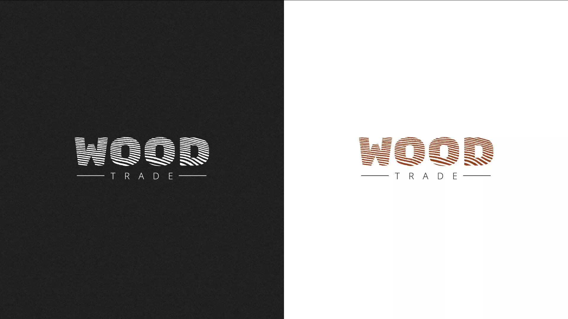 Разработка логотипа для компании «Wood Trade» в Котласе